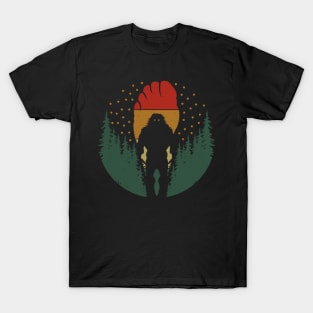 Bigfoot Footprint T-Shirt